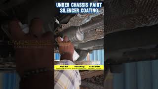 Anti Corrosion Package  Under Chassis Paint  Silencer Coating  Benefits of Anti Corrosion shorts [upl. by Layne]