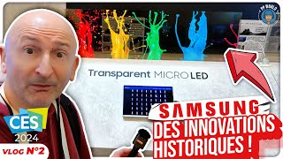 VLOG CES 2024 SAMSUNG  Des Innovations Qui Vont TOUT Changer [upl. by Benito52]