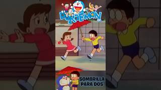 😂 SOMBRILLA PARA DOS ☂️ doraemon resumen shorts [upl. by Ern176]