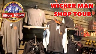 Wicker Man Shop  Alton Towers  Wicker Man Merch [upl. by Druci]