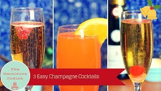 Easy Champagne Cocktails  Easy Champagne Cocktails for the Festive Season [upl. by Ojillib]