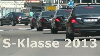 Letzter Test  Verfolgung Mercedes SKlasse Convoy Juli 2013  Persecution SClass Convoy July 2013 [upl. by Alick321]