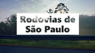 Rodovias de São Paulo [upl. by Maitilde]