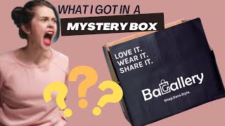 Bagallery Mystery Box Unboxing bagallery mystery onlineshopping [upl. by Nuahsor696]