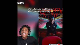 Speed reacts to the sidemen charity match returning 😳 ishowspeed sidemen ksi [upl. by Lovell327]