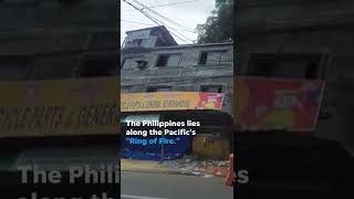 Earthquake rips through northern region of the Philippines  USA TODAY Shorts [upl. by Aehsila]