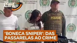 Exmodelo que virou atiradora de facção criminosa é presa [upl. by Anitreb]