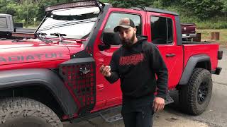 Jeep Wrangler JLJeep Gladiator JT Fender Molle Panels Installation Video [upl. by Walcott288]