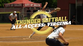 Thunder Softball All Access  Virginia [upl. by Oirevlis]