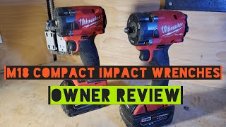 Milwaukee M18 Compact Impact Wrenches 2855 and 2854 [upl. by Lj160]