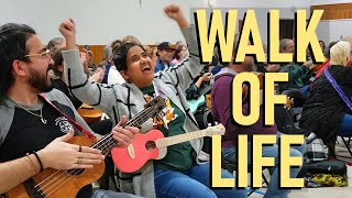 Walk of Life Dire Straits cover Austin Ukulele Society [upl. by Jollanta60]