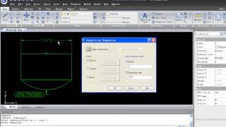 GstarCAD  DIMINSPECT dimension inspection [upl. by Fleta838]