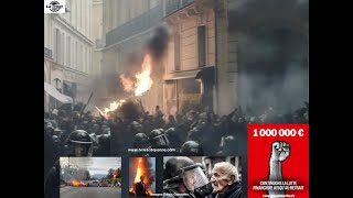 Face au 493 et aux motions de censure rejetées la rue répond  quot grèves et manifs sauvagesquot [upl. by Renrut869]