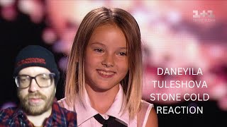 DANELIYA TULESHOVA  STONE COLD REACTION [upl. by Ramsey]