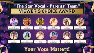 The Star Vocalist Parents Team  Nominees for the Viewers Choice Award [upl. by Znieh875]