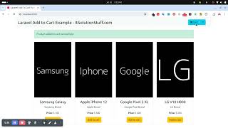 Laravel 11 Product Add to Cart Functionality [upl. by Audley]