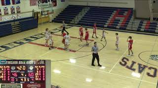 Boys Basketball  Huntingdon vs Bellefonte [upl. by Hinze]