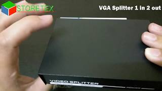 VGA Splitter 1 in 2 out [upl. by Accebber]