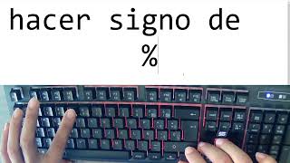 Como Hacer El Signo De Porcentaje En Mi Teclado 2023 Actualizado [upl. by Rella280]