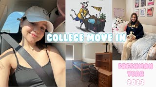 freshman year college movein vlog  uc davis [upl. by Rairb]