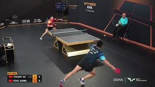 Xu Yingbin  Road To Gold  WTT Feeder Doha 2023 [upl. by Asiole947]