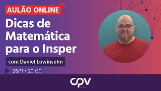 Dicas de Matemática para o Insper [upl. by Osrick247]