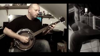 Thunderstruck  ACDC Instrumental on Banjo w Solo [upl. by Nicolis]