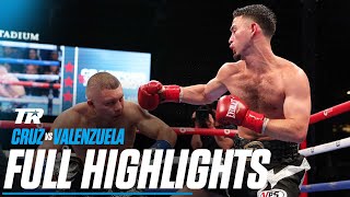 Jose Valenzuela Edges Isaac Cruz In Split Decision Win  Full Highlights [upl. by Olnton]