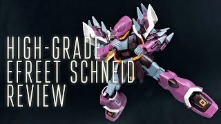 1281  HGUC Efreet Schneid OOB Review [upl. by Aicirpac]