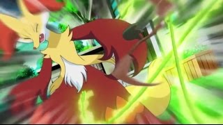 Fennekin Braixen amp Delphox AMV  Problem The Monster Remix [upl. by Aduh]