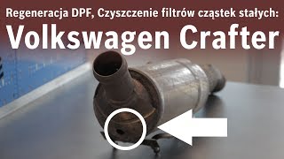 Regeneracja DPF Czyszczenie filtrów cząstek stałych Volkswagen Crafter 25 TDI 109 KM 2011 [upl. by Zeni228]