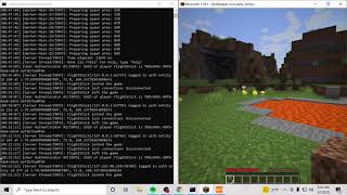 Making your minecraft server public in 48 seconds without port forwarding [upl. by O'Donnell178]