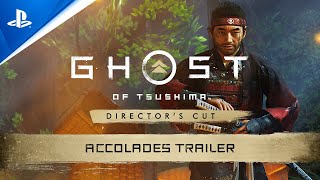 Ghost of Tsushima Directors Cut  Accolades Trailer  PS5 PS4 [upl. by Ciapas]