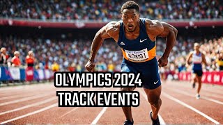 All Track and field events Olympics 2024 Paris2024 100meter sports [upl. by Torrence268]