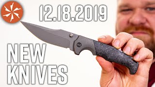 New Knives for the Week of December 18th Just In at KnifeCentercom [upl. by Adnovaj786]