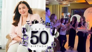 Marjorie Barrettos intimate 50th birthday celebration Latest Update [upl. by Frodeen507]