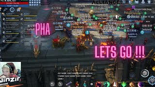 MIR4  PHA LAST PUSH TOWARDS VICTORY   BEMBOL G POV  CASTLE SIEGE  HAPPY CHINESE NEW YEAR [upl. by Rehtse]