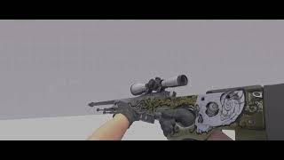 AWP  Worm God  Full White Scope  CS2 [upl. by Aeki]