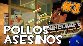 MINECRAFT STORY MODE GAMEPLAY ESPAÑOL  PARTE 3  Rovi23 [upl. by Westlund]