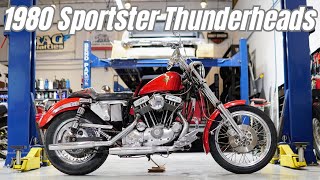 1980 Harley Davidson Sportster Thunderheads  スポーツスター サンダーヘッド XLH [upl. by Eigna]