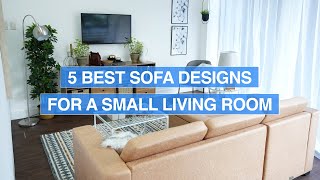 5 Best Sofa Designs For A Small Living Room  MF Home TV [upl. by Kandy]