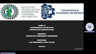 Tarea 10  Conformado De Metales  Procesos de Manufactura [upl. by Yrocaj]