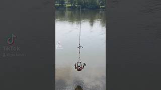 Rope swing on the Delaware river [upl. by Segroeg773]