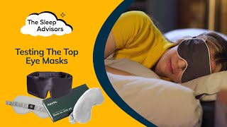 Best Sleep Mask  Our Test of UKs Best Eye Masks [upl. by Hindu]