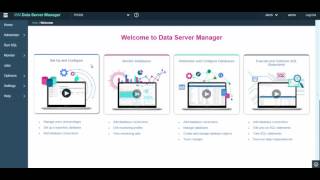 IBM Data Server Manager v213  Welcome Tutorial [upl. by Hbaruas796]