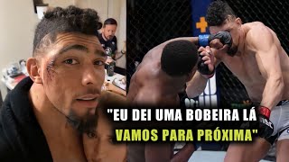 Johnny Walker REAGE ao NOCAUTE sofrido por Jamahal Hill no UFC VEGAS 48 e faz POUCO CASO da DERROTA [upl. by Sirref277]