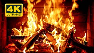 🔥 Cozy Fireplace 4K 12 HOURS Fireplace with Crackling Fire Sounds Crackling Fireplace 4K [upl. by Deyes]