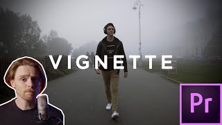 1 Minute VIGNETTE Premiere Pro Tutorial QUICK [upl. by Kciredec]