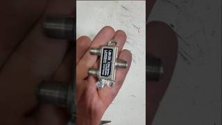 Mira TV Gratis solo con tu splitter y coaxial homemade [upl. by Enia]