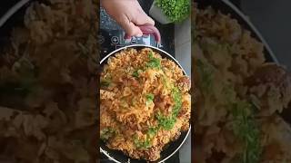 Delicious Manchurian rice recipe 😋 [upl. by Dorey]